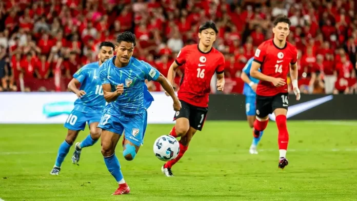AFC Asian Cup Qualifier Indian team lost 0-1 to Hong Kong in a crucial game, sunil chhetri, latest sports update