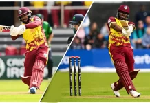 WI vs IRE West Indies WON the 3rd T20I vs Ireland by 62 runs and take the series 1-0, Evin Lewis, Shai Hope, latest sports update